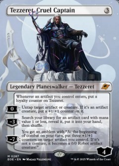 Tezzeret, Cruel Captain Edge of Eternities Triumphant Card